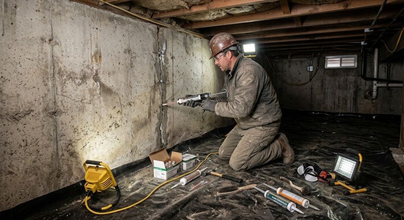 Basement Foundation Repair in Calvert County, MD
