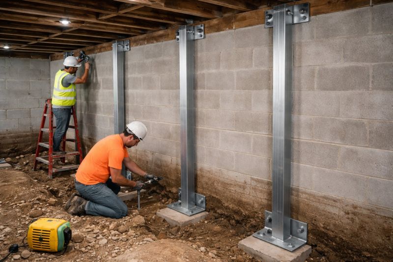 Basement Stabilization in Prince Frederick, MD