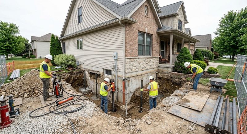 Building Foundation Repair in Hollywood, MD