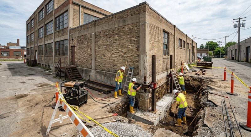 Building Foundation Repair in Newburg, MD