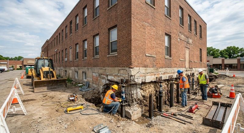 Commercial Foundation Repair in Prince Frederick, MD