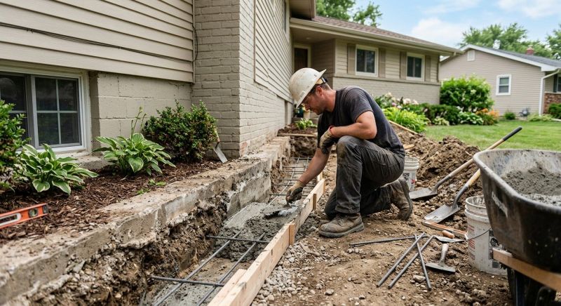 Concrete Foundation Repair in Brandywine, MD
