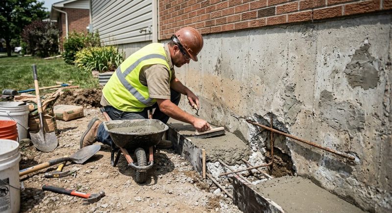 Concrete Foundation Repair in Dunkirk, MD