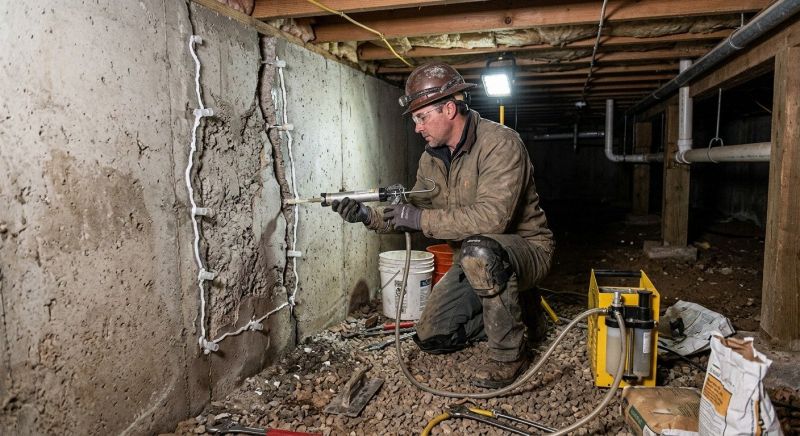 Concrete Foundation Repair in Upper Marlboro, MD