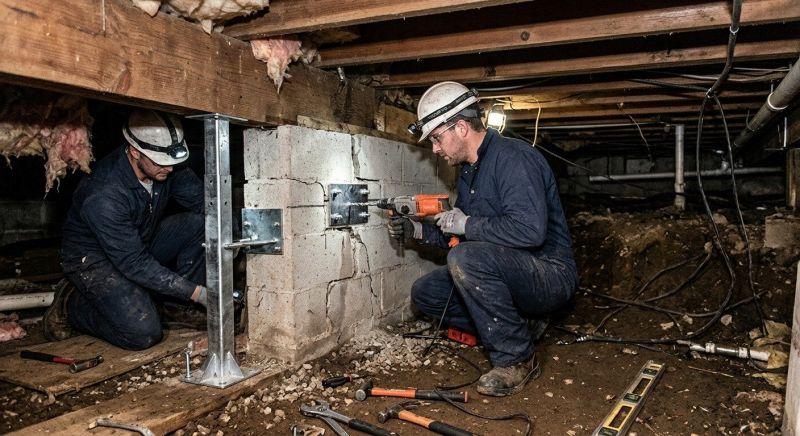 Crawlspace Foundation Repair in Calvert County, MD