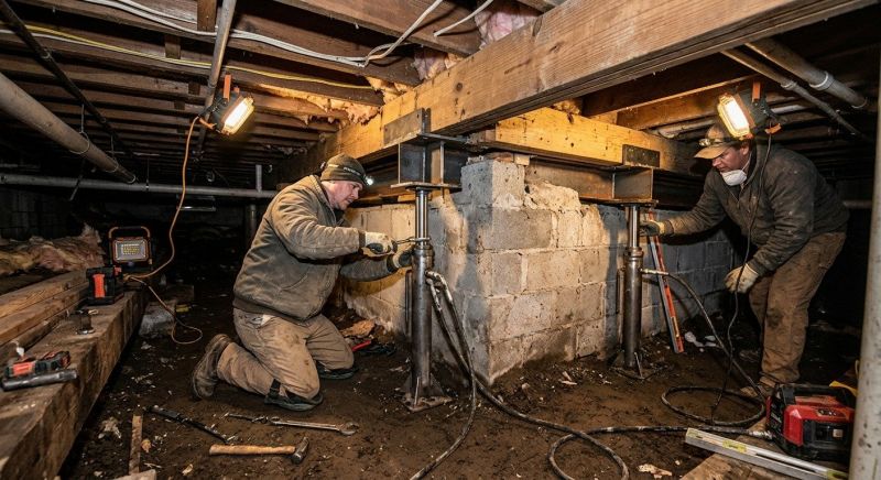 Crawlspace Foundation Repair in La Plata, MD