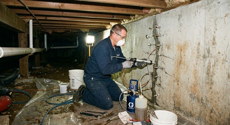 Deep Foundation Repair in Prince Frederick, MD