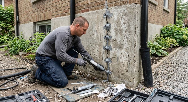 Foundation Crack Repair in La Plata, MD