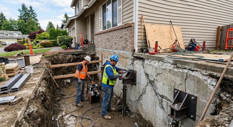 Foundation Damage Repair in La Plata, MD