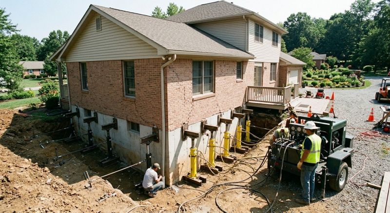 Foundation Jacking in California, MD
