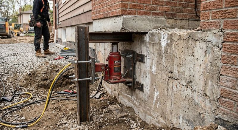 Foundation Jacking in Calvert County, MD