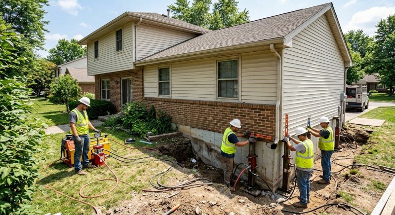 Foundation Jacking in Dunkirk, MD