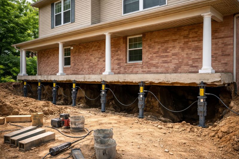 Foundation Jacking in Prince Frederick, MD