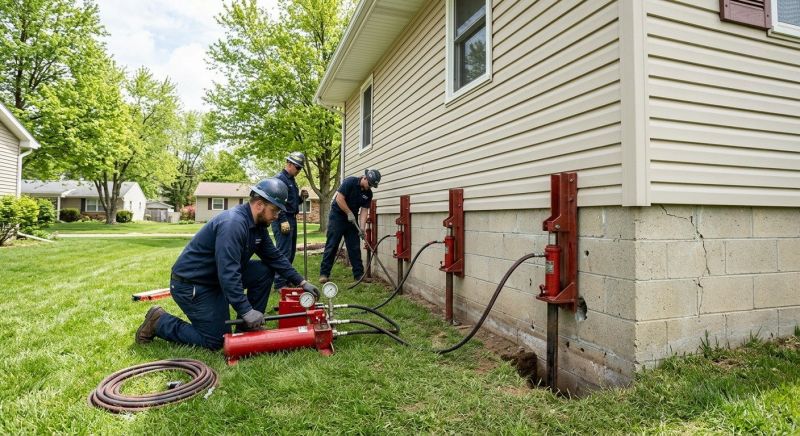 Foundation Jacking in Lothian, MD
