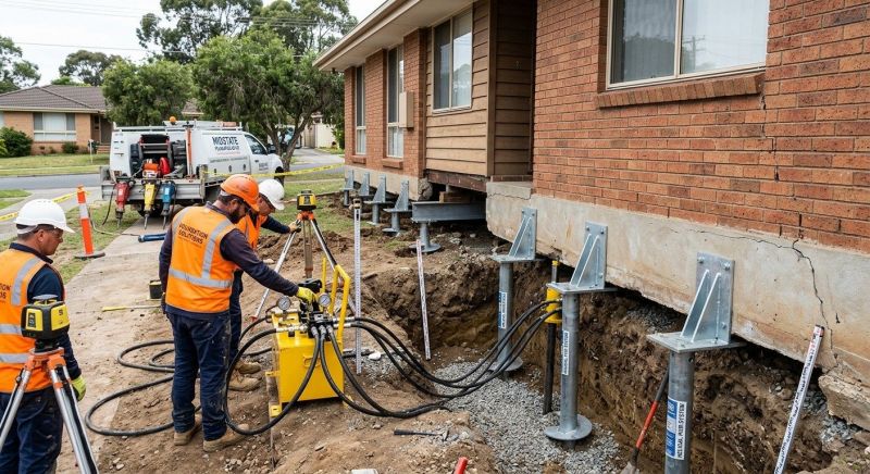 Foundation Jacking in Lusby, MD