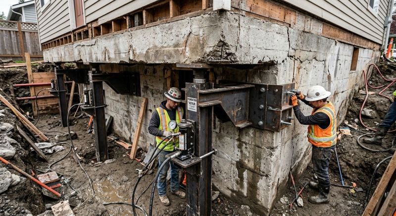 Foundation Lifting in Brandywine, MD