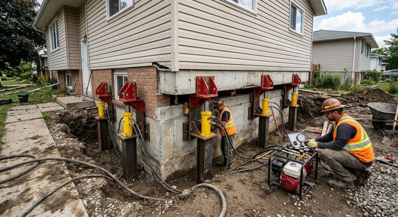 Foundation Lifting in Charles County, MD
