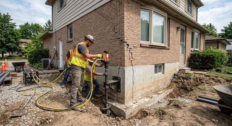 Foundation Lifting in Dunkirk, MD
