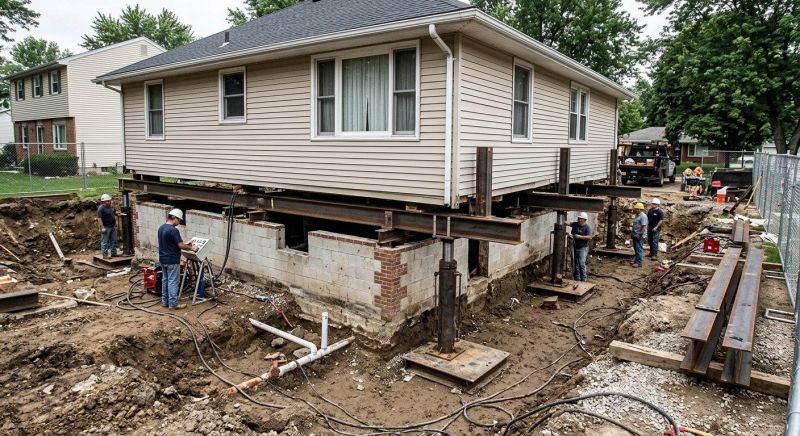 Foundation Lifting in Great Mills, MD
