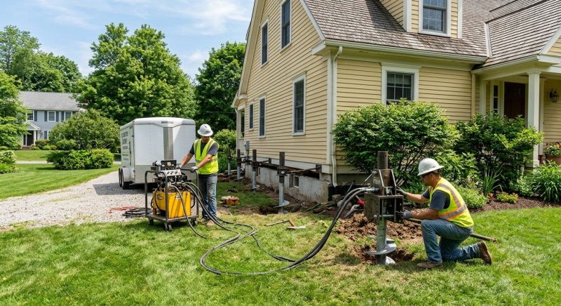 Foundation Lifting in Shady Side, MD