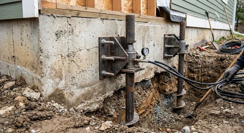 Foundation Pier Leveling in Prince Frederick, MD