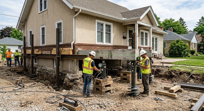Foundation Releveling in Prince Frederick, MD