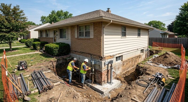 Foundation Renovation in Prince Frederick, MD
