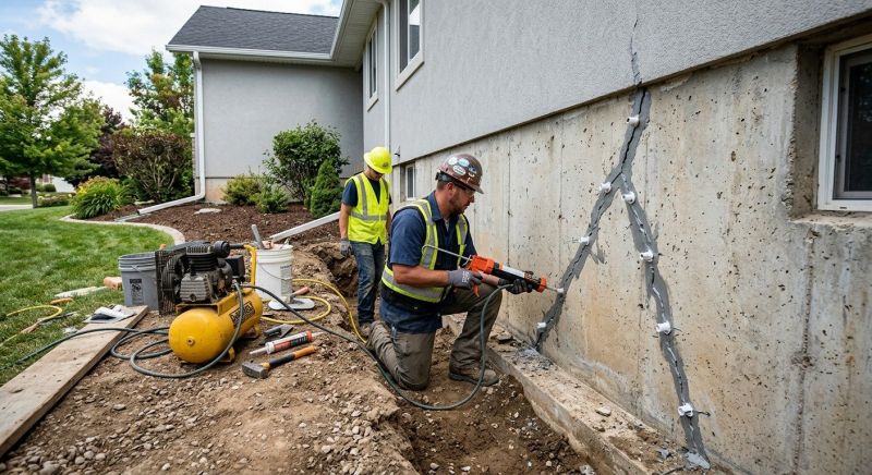 Foundation Repair in Owings, MD