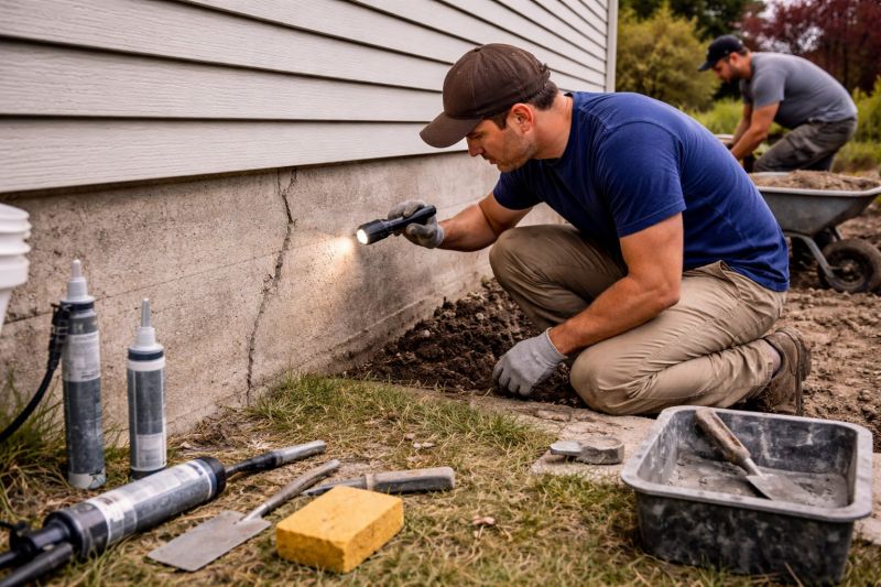 Foundation Repair in Owings, MD