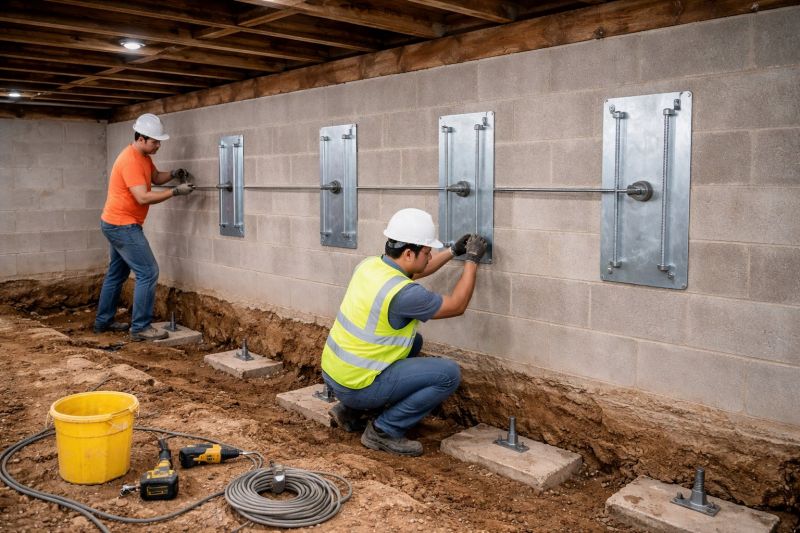 Foundation Stabilizing in Deale, MD