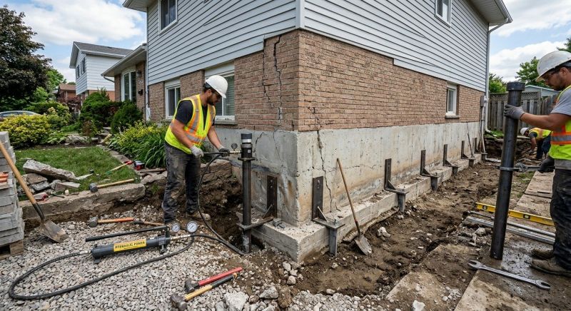 Foundation Stabilizing in Huntingtown, MD