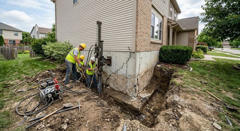 Foundation Stabilizing in Lexington Park, MD
