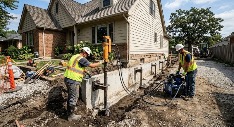 Foundation Stabilizing in Prince Frederick, MD