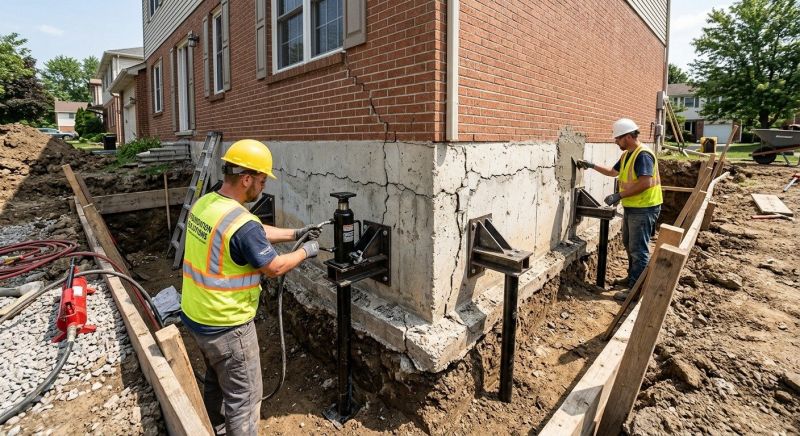 Foundation Structural Repair in Dunkirk, MD