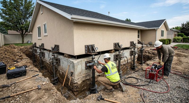 Home Foundation Leveling in La Plata, MD
