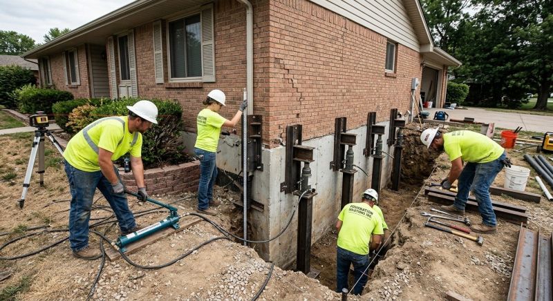 Home Foundation Leveling in Owings, MD
