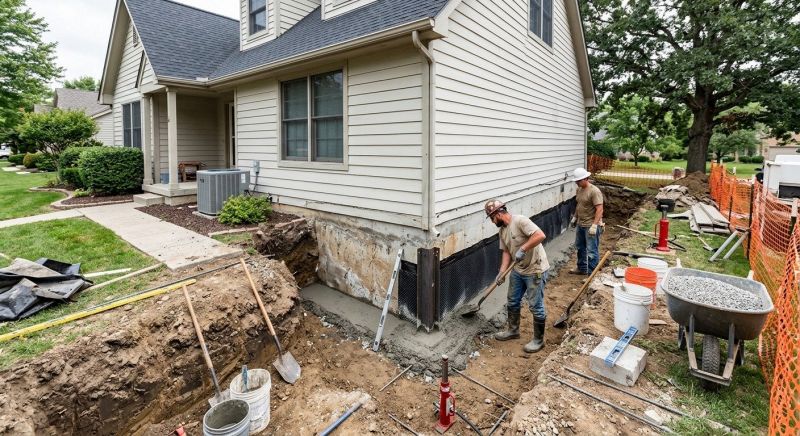 Home Foundation Repair in Calvert County, MD