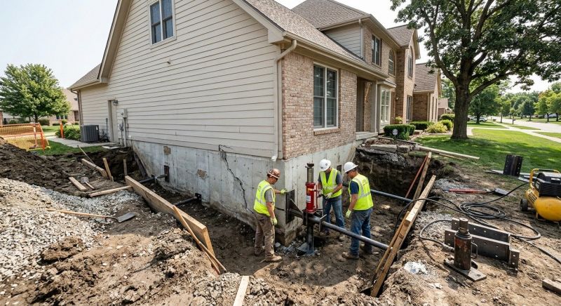 Home Foundation Repair in Prince Frederick, MD