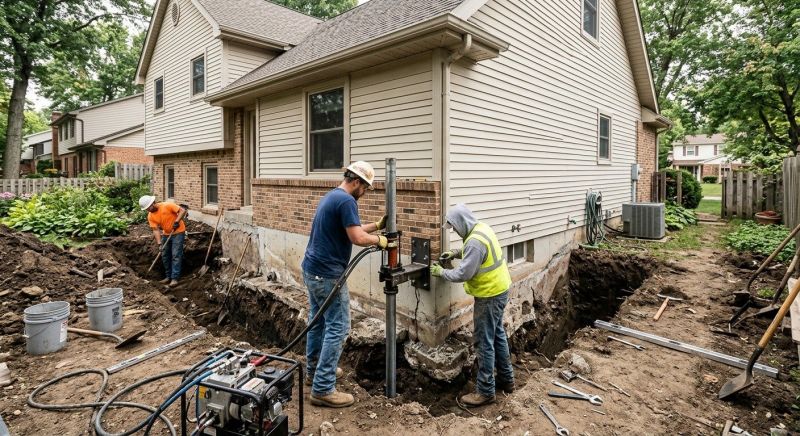 Home Foundation Repair in Prince Frederick, MD