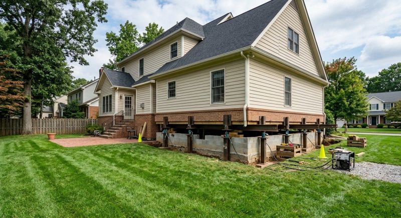 House Leveling in Chesapeake Beach, MD