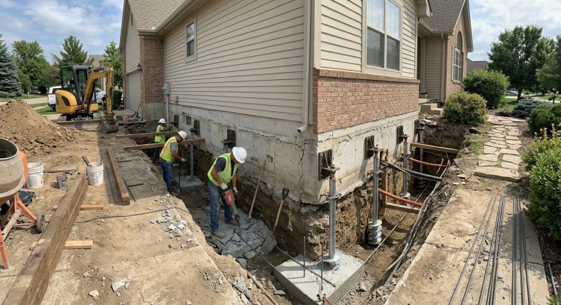 House Underpinning in Prince Frederick, MD