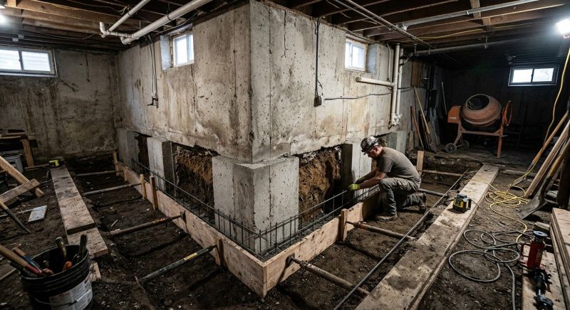 House Underpinning in Prince Frederick, MD