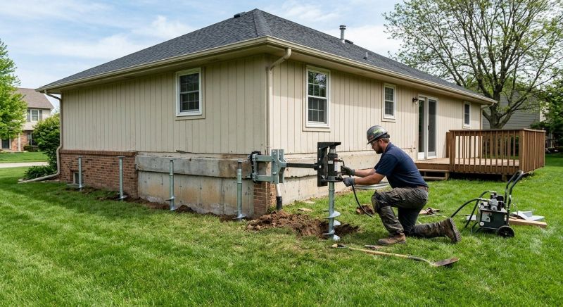 Settling Foundation Service in Lusby, MD
