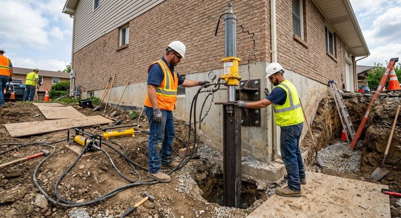 Settling Foundation Service in Mechanicsville, MD