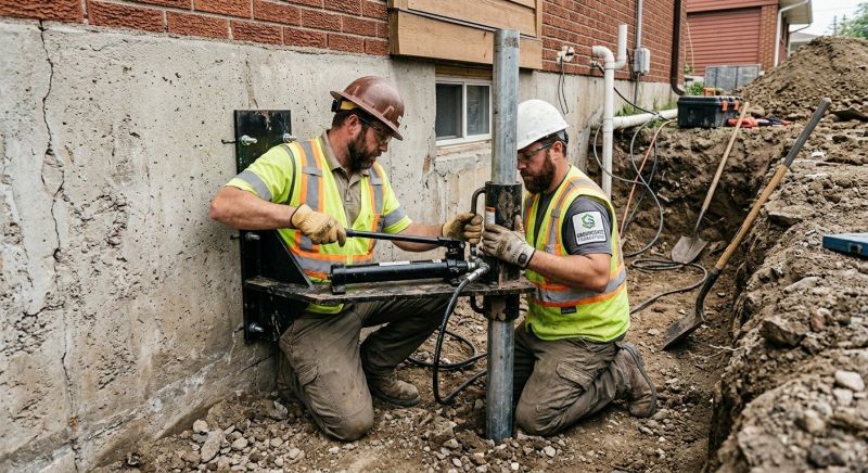 Settling Foundation Service in Saint Leonard, MD