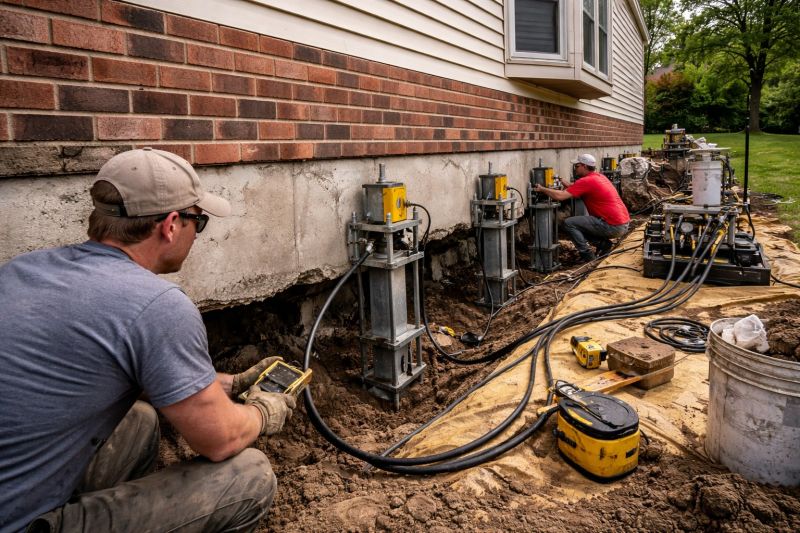 Settling Foundation Service in Shady Side, MD