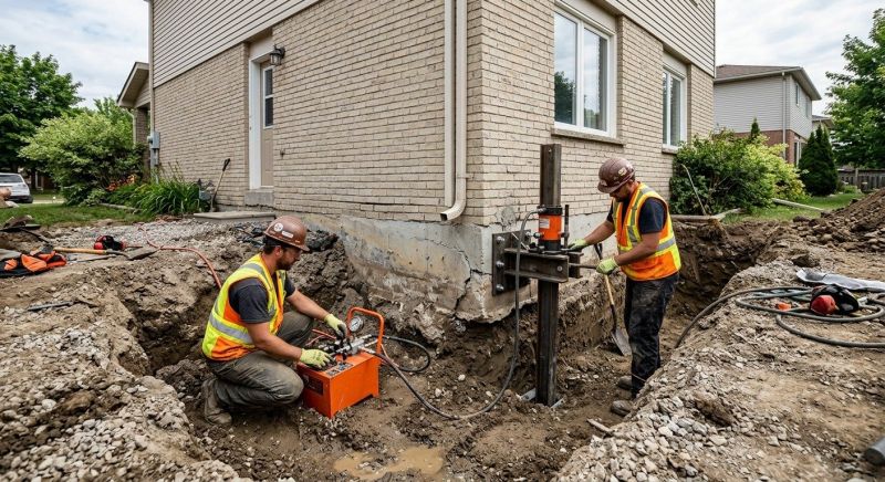 Sinking Foundation Lifting in Prince Frederick, MD