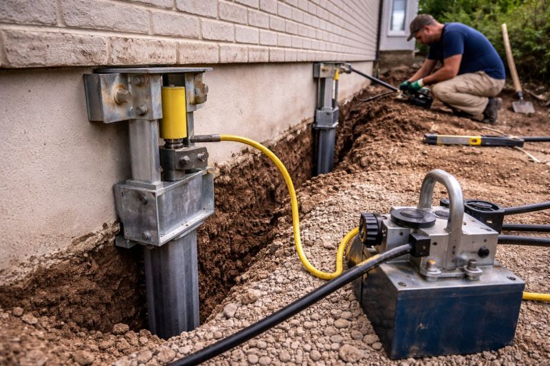 Sinking Foundation Repair in Waldorf, MD