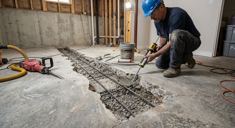 Slab Foundation Repair in Prince Frederick, MD
