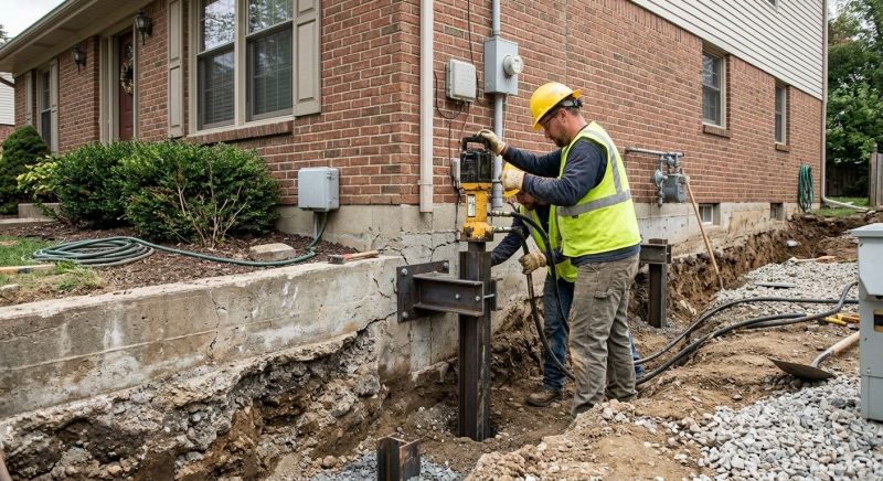 Structural Foundation Repair in Calvert County, MD